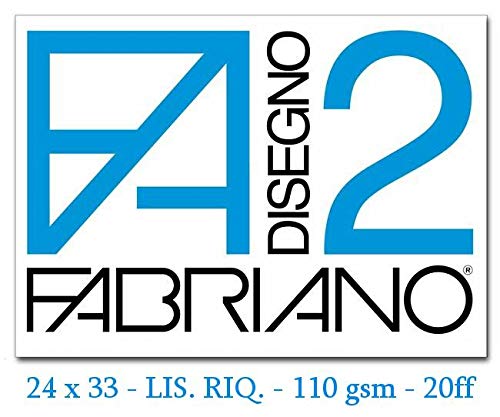 Fabriano F2 06201516, Album da Disegno, Formato 24 x 33 cm, Fogli 24 x 33 cm - Ilgrandebazar