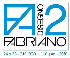 Fabriano F2 06201516, Album da Disegno, Formato 24 x 33 cm, Fogli 24 x 33 cm - Ilgrandebazar