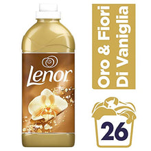 Carica l&#39;immagine nel visualizzatore di Gallery, Lenor Oro &amp; Fiori Di Vaniglia Ammorbidente, Pacco da 8 x 650 ml - Ilgrandebazar