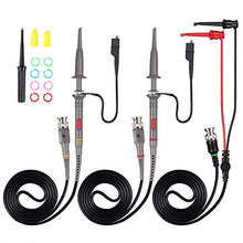 Carica l&#39;immagine nel visualizzatore di Gallery, Proster P6100 100MHz Sonda Oscilloscopio Kit Puntali da Test Cavo con BNC a... - Ilgrandebazar