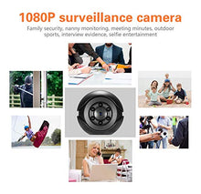 Carica l&#39;immagine nel visualizzatore di Gallery, HD1080P Mini Telecamera Spia Nascosta Micro Spy Cam Camera spia Black