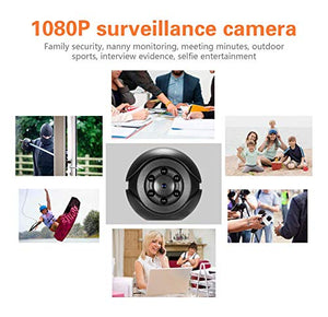 HD1080P Mini Telecamera Spia Nascosta Micro Spy Cam Camera spia Black
