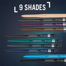 Carica l&#39;immagine nel visualizzatore di Gallery, Rimmel Matita Occhi Automatica Exaggerate, Waterproof a Nero (Noir)