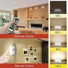 Carica l&#39;immagine nel visualizzatore di Gallery, Luci Armadio LED, Cadrim 6 Notturne a LED Senza Fili,con 2 Bianco Caldo - Ilgrandebazar