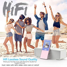 Carica l&#39;immagine nel visualizzatore di Gallery, AGPTEK Lettore MP3 16 GB con Bluetooth 4.2, Musicale Audio Rosa
