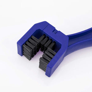 Spazzola di Pulizia per Catena Moto Bicicletta, Spazzole Auto Blu - Ilgrandebazar