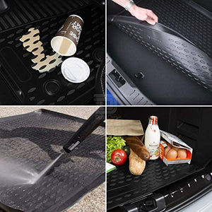 Novline MAT274 Tappetino per Bagagliaio su Misura in Gomma Nera (con...
