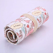 Carica l'immagine nel visualizzatore di Gallery, Amoyie - Tela wrap per 72 matite colorate, cassa del supporto 72 fori, Parigi