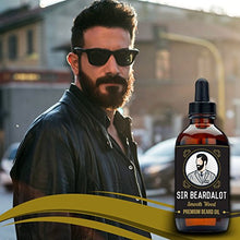 Carica l&#39;immagine nel visualizzatore di Gallery, Sir Beardalot Olio da Barba per distinti Signore - Legno avvolgente uomo...
