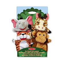 Carica l&#39;immagine nel visualizzatore di Gallery, Melissa &amp; Doug- Zoo Friends Burattini da Mano, Multicolore, 9081 Multicolore - Ilgrandebazar