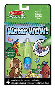 Melissa & Doug- Water Wow Animals Blocco da Scoprire Standalone, Multicolore - Ilgrandebazar