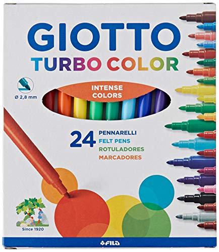 Giotto, 24 Pennarelli Giotto Turbo - Ilgrandebazar