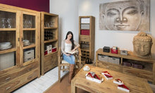 Carica l&#39;immagine nel visualizzatore di Gallery, Rotho Contenitore Country Box, Effetto Rattan, Bianco box A4 / 18 L,