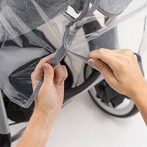 Parapioggia universale comfort per passeggini (p.es. Chicco, Peg Perego,...
