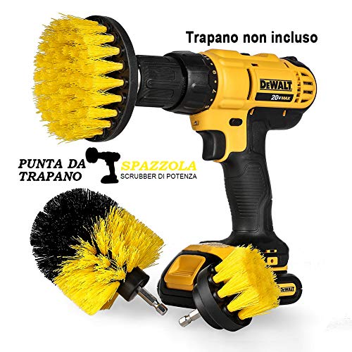 StillCool Spazzola per Trapano, Confezione da 3 Drill Brush 2