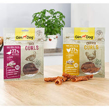 Carica l'immagine nel visualizzatore di Gallery, GimDog Curls, snack essiccato con formula senza cereali e monoproteina per...