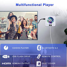 Carica l&#39;immagine nel visualizzatore di Gallery, Lettore CD/DVD Portatile Bluetooth Gueray CD DVD Montabile a Parete...