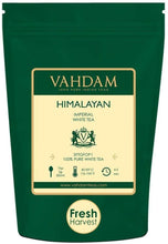 Carica l'immagine nel visualizzatore di Gallery, Himalaya imperial white tea in leaves - The healthiest tea in the world, full of POWERFUL ANTIOXIDANTS, hand-picked fresh from high altitude plantations, floral and inviting, 25 Cups