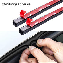 Carica l'immagine nel visualizzatore di Gallery, CICMOD 3 Pzs Guarnizione Striscia Auto Gomma Autoadesive Forma B 15M