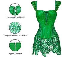 Carica l&#39;immagine nel visualizzatore di Gallery, MISS MOLY Donna Pelle delle di M/IT42~44(Bust68.5~73.5 Waist89~94), Verde - Ilgrandebazar