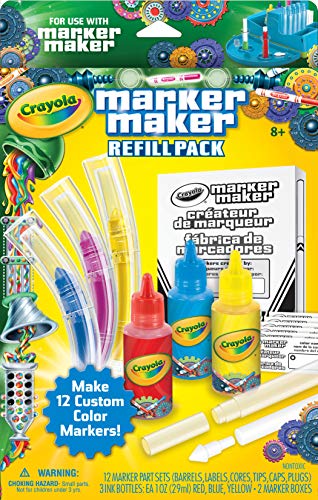 CRAYOLA- Set Ricarica Laboratorio dei Pennarelli, Multicolore, 74-7055 - Ilgrandebazar