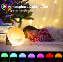 Carica l&#39;immagine nel visualizzatore di Gallery, Wake up Light, Luce Sveglia da Comodino con Simulazione dell&#39;Alba e...