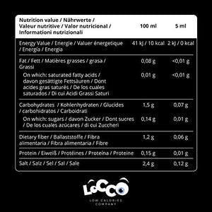 LOCCO, salsa BBQ senza zuccheri, basso contenuto calorico