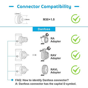 Singola Valvola Termostatica Intelligente Termostato Smart WiFi...