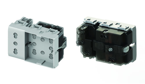 4Box 4B.V14.H21.XL Side Unika Compatibile con Vimar Plana, 250 V, XL, Bianco - Ilgrandebazar