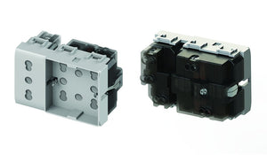 4Box 4B.V14.H21.XL Side Unika Compatibile con Vimar Plana, 250 V, XL, Bianco - Ilgrandebazar
