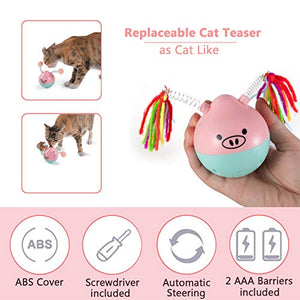 Giocattoli Per Gatti Con Erba Gatta - 3 Pezzi Serpente In Corda Per Gioco E Igiene Dentale - Foto 11