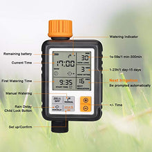 Carica l&#39;immagine nel visualizzatore di Gallery, johgee Computer per irrigazione da Giardino, Timer Automatico, Arancione Nero