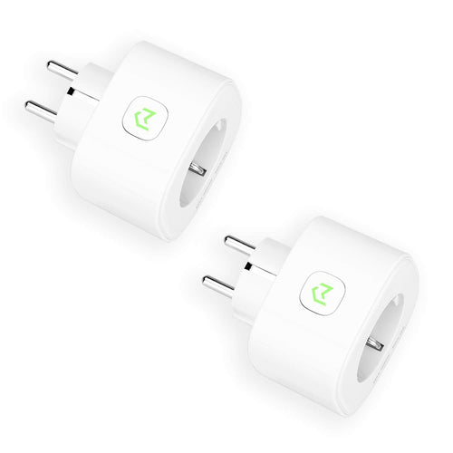 Meross Schuko Mss310Kit(Eu) 2 Prese Intelligenti con 2 prese, Bianco - Ilgrandebazar
