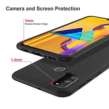 Carica l&#39;immagine nel visualizzatore di Gallery, iBetter per Samsung Galaxy M30s Cover, Ultra Sottile di Gomma, Custodia Nero - Ilgrandebazar