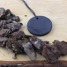 Carica l&#39;immagine nel visualizzatore di Gallery, Collana con Ciondolo Shungite: Pietra di guarigione Naturale Russa autentica... - Ilgrandebazar