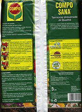 Carica l&#39;immagine nel visualizzatore di Gallery, Compo Sana TERRICCIO Universale di QUALITA&#39; in Confezione da 5 LT