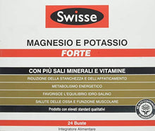 Carica l&#39;immagine nel visualizzatore di Gallery, Swisse Magnesio Potassio Forte - 24 bustine