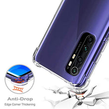 Carica l'immagine nel visualizzatore di Gallery, Peakally Cover per Xiaomi Mi Note 10 Lite, Trasparente Morbida TPU Silicone...