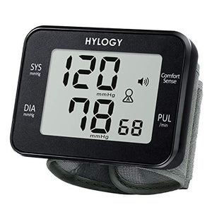 HYLOGY Misuratore di Pressione da Polso Digitale, Sfigmomanometro e...