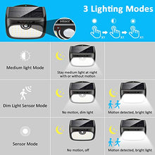 Carica l&#39;immagine nel visualizzatore di Gallery, Cocoda Luce Solare LED Esterno, 48 Sensore Movimento [Pannello... - Ilgrandebazar