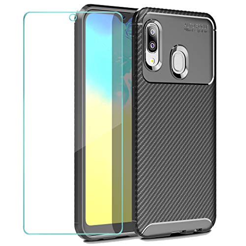 Wanxideng - Cover per Samsung Galaxy A20e + Pellicola Protettiva in Vetro... - Ilgrandebazar