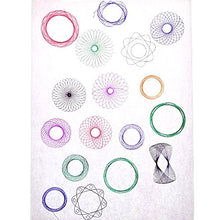 Carica l&#39;immagine nel visualizzatore di Gallery, JZK 10 x Spirografo per Bambini Mandala + 10 Penne Colorate a multicolore - Ilgrandebazar