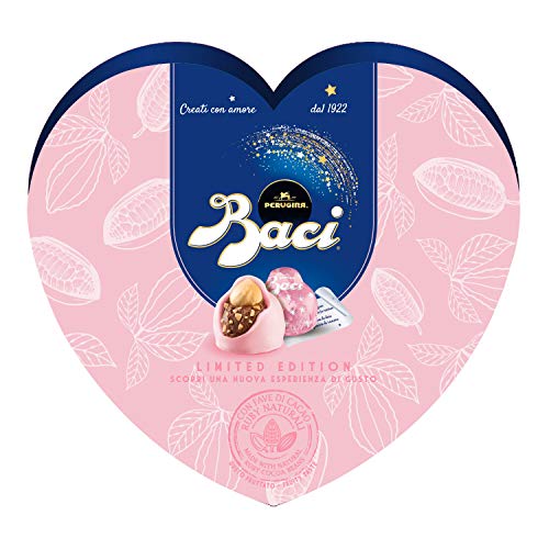 Baci Perugina Limited Edition Cioccolatini con Fave di Cacao Ruby Naturali e...