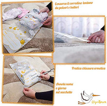 Carica l&#39;immagine nel visualizzatore di Gallery, Le Bustine Corredino del Neonato Ospedale MADE IN ITALY, 6 Sacchetti Grandi...