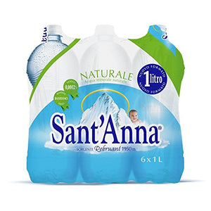Sant'Anna - Blister d'Acqua Minerale Naturale - Confezione da 6 Bottiglie di...
