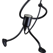 Carica l&#39;immagine nel visualizzatore di Gallery, Goeco Ferro Lampadario Soggiorno Lampada a Sospensione Vintage, E27 Nero - Ilgrandebazar