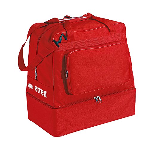 Errea Basic, Borsone Sportivo Unisex Adulto 52 X 32 X 53, Rosso