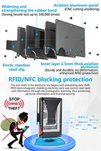 Carica l'immagine nel visualizzatore di Gallery, MUCO Porta Carte Di Credito Portafoglio Protezione RFID Metallo Porpora