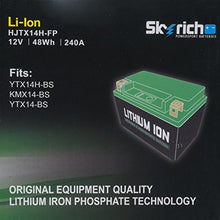 Carica l&#39;immagine nel visualizzatore di Gallery, Skyrich HJTX14H-FP batteria ricaricabile industriale Litio 12 V