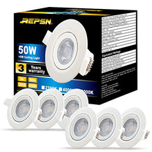 Carica l'immagine nel visualizzatore di Gallery, REPSN® - Set di 6 faretti da incasso a LED, 5 W, Lampada Da Incasso Led 4000k - Ilgrandebazar
